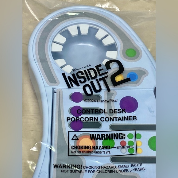 Disney Inside Out 2 Control Console Popcorn Bucket Pixar Limited Edition - Picture 10 of 11